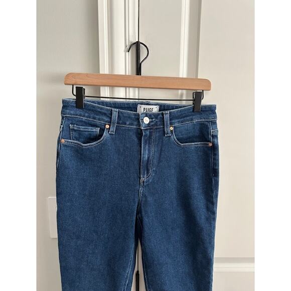 Paige Cindy Jeans With Raw Hem Size: 28 Straight Leg - Picture 4 of 9